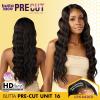 imageSensationnel Butta Lace Precut Wigs  Unit 16 Glueless Extra Wide 5 Inch Deep Parting Synthetic Pre Tweezed Smaller Knot Hairline 1 JETBLACKBEIGEBLONDE