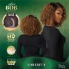 imageSensationnel Chicbob Lace Frontwig  Lob Unit 3 Face Framing Glueless Wig Wide 5 Inch Deep Part Synthetic Preplucked Hairline 1 JETBLACKCREAMYBLONDE