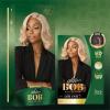 imageSensationnel Chicbob Lace Frontwig  Lob Unit 7 Face Framing Glueless Wig Wide 5 Inch Deep Part Synthetic Preplucked Hairline 1 JETBLACKPEARLBLONDE