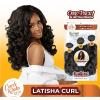imageSensationnel Curls kinksandco synthetic bundles  latisha curl quick weave hair or pony styles for natural 3c to 4c hair textures 14 16 18 inch 1 JETBLACKBALAYAGECHOCOLATE