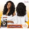 imageSensationnel Curls kinksandco synthetic bundles  latisha curl quick weave hair or pony styles for natural 3c to 4c hair textures 14 16 18 inch 1 JETBLACKS1B30