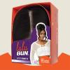 imageSensationnel Lulu bun updo hairextensions  unit 3 synthetic 3x35 hd lace parting quick and easy wear hair wig piece 1 JETBLACK1 JETBLACK