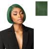 imageSensationnel Chicbob Lace Frontwig  Bob Unit 3 Face Framing Glueless Wig Wide 5 Inch Deep Part Synthetic Preplucked Hairline 1 JETBLACKSAPPHIREGREEN