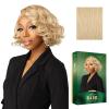 imageSensationnel Chicbob Lace Frontwig  Bob Unit 7 Face Framing Glueless Wig Wide 5 Inch Deep Part Synthetic Preplucked Hairline 1 JETBLACKBEIGEBLONDE