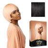imageSensationnel Empire Bob Humanhair Wig  Mushroom Cut Face Framing Mesh Cap for Comfort With Bangs 1 JETBLACK1 JETBLACK