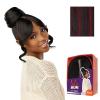 imageSensationnel Lulu bun updo hairextensions  unit 2 synthetic 3x35 hd lace parting quick and easy wear hair wig piece 1 JETBLACKF1BBG