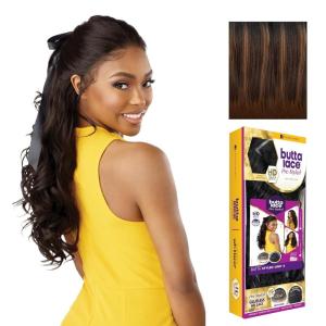 imageSensationnel Butta Lace Prestyled Wigs  Unit 5 Glueless 13x4 Hand Tied Deep Lacepart Synthetic Preplucked Hairline 1 JETBLACKCOLORMELTCHOCOLATE