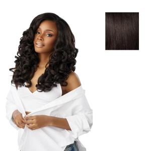 imageSensationnel Curls kinksandco synthetic bundles  latisha curl quick weave hair or pony styles for natural 3c to 4c hair textures 14 16 18 inch 1 JETBLACK2 DARKBROWN