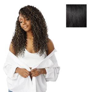 imageSensationnel Curls kinksandco synthetic bundles  tropical brazilian quick weave hair or pony styles for natural 3c to 4c hair textures 18 20 22 inch 1 JETBLACK1 JETBLACK