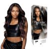 imageSensationnel Shearmuse Mystic Krush Lace Wig  Esme Glueless Synthetic Preplucked Hairline Deep Laceparting Hand Tied BALAYAGEMUSHROOMBLONDEBALAYAGESMOKYVIOLET