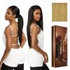 imageSensationnel Barelace 13X5 360 Lace Wig  Unit 1 Glueless Human Hair Blend EartoEar Deep Parting Pre Cut Hairline 1 JETBLACKBALAYAGEPLATINUM