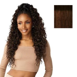 imageSensationnel Instant Updown Halfwig Pony  Iud 24 4 Style in 1 Half Wig And Pony Drawstring 1 JETBLACKTH2COPPER