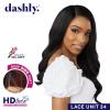 imageSensationnel Dashly Lace Front Wig  Unit 34 Hand Tied Laceparting Ear to Ear Synthetic BALAYAGELATTECHBLONDE