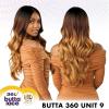 imageSensationnel Butta 360 Lace Wig  Unit 9 Wider Laceparting Glueless Synthetic Preplucked Hairline 1 JETBLACKASHPEACHBLONDE