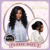 imageSensationnel Glamora 360 Lace Wig  Classy Unit 2 Glueless Ready to Wear Synthetic Preplucked Hairline 1 JETBLACKBALAYAGESUNKISSED