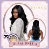 imageSensationnel Glamora Lace Front Wig  Glam Unit 4 Glueless 13x4 Laceparting Ready to Wear Synthetic Preplucked Hairline 1 JETBLACKBALAYAGEMOCHA