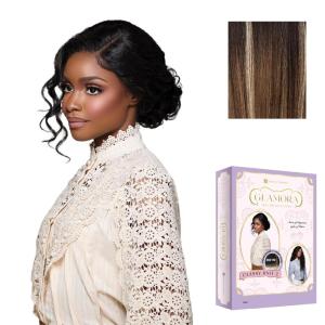 imageSensationnel Glamora 360 Lace Wig  Classy Unit 2 Glueless Ready to Wear Synthetic Preplucked Hairline 1 JETBLACKBALAYAGEMOCHA