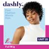 imageSensationnel Dashly Wig  Unit 25 Non Lace Cap Ready to Wear Ear to Ear Lacepart Synthetic 1 JETBLACK1B OFFBLACK