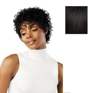 imageSensationnel Dashly Wig  Unit 25 Non Lace Cap Ready to Wear Ear to Ear Lacepart Synthetic 1 JETBLACK1B OFFBLACK