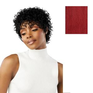 imageSensationnel Dashly Wig  Unit 25 Non Lace Cap Ready to Wear Ear to Ear Lacepart Synthetic 1 JETBLACKDARKRED