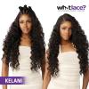 imageSensationnel What Lace 13X6 Wig  Kelani Lacefrontal Hand Tied Glueless Synthetic with Natural Density Preplucked Hairline MOCHABROWN