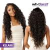 imageSensationnel What Lace 13X6 Wig  Kelani Lacefrontal Hand Tied Glueless Synthetic with Natural Density Preplucked Hairline MOCHABROWN