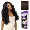 imageSensationnel What Lace 13X6 Wig  Larissa Lacefrontal Hand Tied Glueless Synthetic with Natural Density Preplucked Hairline 1 JETBLACK2 DARKBROWN