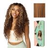 imageSensationnel Glamzy Lace Part Wig  Zinnia Glueless Hand Tied Wider V Parting Synthetic Hair 1 JETBLACKBALAYAGEMACCHIATO