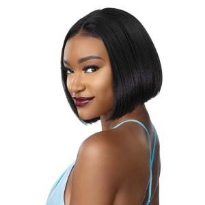 imageSensationnel Dashly Lace Front Wig  Unit 14 Hand Tied Laceparting Ear to Ear Synthetic MPGOLDMPWINE
