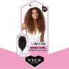 imageSensationnel Vice bundles multi weaving  boho curl synthetic virgin hair dupe bundle hair layered with 2x5 Lace Closure 14 16 18 Inch 613 BLONDET2BG