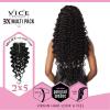 imageSensationnel Vice bundles multi weaving  deep twist synthetic virgin hair dupe bundle hair layered with 2x5 Lace Closure 14 16 18 Inch BALAYAGEBLONDE613 BLONDE