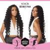 imageSensationnel Vice bundles multi weaving  deep twist synthetic virgin hair dupe bundle hair layered with 2x5 Lace Closure 14 16 18 Inch BALAYAGEBLONDE613 BLONDE