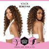 imageSensationnel Vice bundles multi weaving  deep twist synthetic virgin hair dupe bundle hair layered with 2x5 Lace Closure 14 16 18 Inch BALAYAGEBLONDET2BG