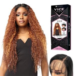 imageSensationnel Synthetic Vice HD Lace Deep Part Wig  UNIT 11 ColorCHUNKY HIGHLIGHT BLONDE