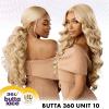 imageSensationnel Butta 360 Lace Wig  Unit 10 Wider Parting 360 Degree Lace Glueless Synthetic Preplucked Hairline 1 JETBLACKBEIGEBLONDE