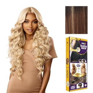 imageSensationnel Butta 360 Lace Wig  Unit 10 Wider Parting 360 Degree Lace Glueless Synthetic Preplucked Hairline 1 JETBLACKBALAYAGECARAMEL