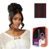 imageSensationnel Lulu bun updo hairextensions  unit 3 synthetic 3x35 hd lace parting quick and easy wear hair wig piece 1B OFFBLACKF1BBG