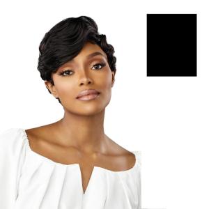 imageSensationnel Dashly Wig  Unit 26 Non Lace Cap Ready to Wear Synthetic 1 JETBLACK1 JETBLACK