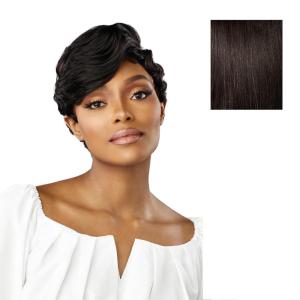 imageSensationnel Dashly Wig  Unit 26 Non Lace Cap Ready to Wear Synthetic 1 JETBLACK2 DARKBROWN