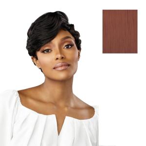 imageSensationnel Dashly Wig  Unit 26 Non Lace Cap Ready to Wear Synthetic 1 JETBLACKROSYPINK