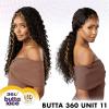 imageSensationnel Butta 360 Lace Wig  Unit 11 Wider Parting Glueless Synthetic Preplucked Hairline 1 JETBLACK2 DARKBROWN