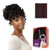 imageSensationnel Lulu Bun Updo Hairextensions  Unit 7 Synthetic 3x35 HD Lace Parting Quick and Easy Wear Hair Wig Piece 1 JETBLACKF1BBG