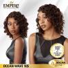 imageSensationnel Empire Curly human hair  ocean wave 10s 3pcs tangle free weaving for quick weave and sew in styles for faux highlights 1B OFFBLACK1B OFFBLACK