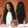imageSensationnel Bare Lace Fulllace Wig  Unit 6 Human Hair Blend All Lacefrontal Glueless Synthetic 180 Degree Preplucked Hairline 1 JETBLACK1 JETBLACK