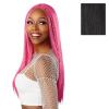 imageSensationnel Shearmuse Festigal Lacewig  Diamond Gal Glueless Ypart Laceparting Hand Tied Ready to Wear Synthetic Prestyled Units BARBIEPINKBLACK