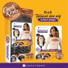 imageSensationnel Curls Kinksandco Kinkyedges Wig  Kinky Barrel Curl 14 Inch 13X6 Lace Frontal Natural Kinkytexture Edged Hairline for Natural 3C to 4C Hair Textures 1 JETBLACKBALAYAGEGOLD