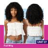 imageSensationnel Dashly Wig  Unit 27 Non Lace Cap Ready to Wear Synthetic 1 JETBLACK1 JETBLACK