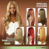 imageSensationnel Bare Lace 13X3 Lacewig  Unit 2 Lacefrontal Glueless Synthetic 180 Degree Preplucked Hairline 1 JETBLACKCHOCOLATECOPPER
