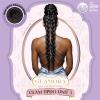 imageSensationnel Glamora Glam Updo Hairpiece  Unit 3 Ready to Wear Synthetic Bun with Adjustable Drawstring Cap 1 JETBLACK1B OFFBLACK