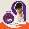 imageSensationnel Lulu Bun Updo Hairextensions  Unit 9 Synthetic 3x35 HD Lace Parting Quick and Easy Wear Hair Wig Piece 1 JETBLACKF1B350